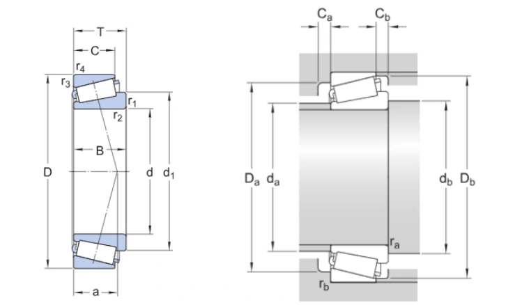 Single Taper Roller Bearings